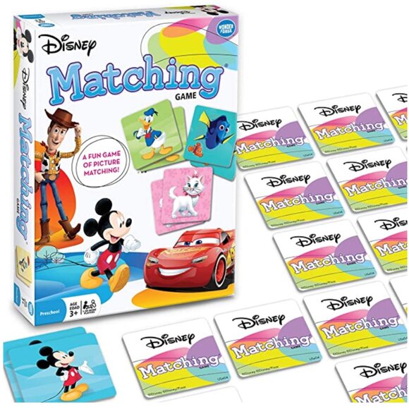 Brand New Disney  Matching Game Disney Movies For Age 3+ - Picture 1 of 12